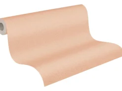 Discount AS-Creation A.S. Création Vliestapete Uni Orange Lachs Lachs-Orange