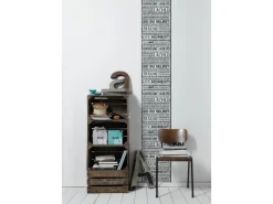 AS-Creation A.S. Creation Pop.up-Panel Sprüchemotiv Schwarz-Weiß