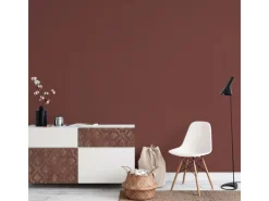 AS-Creation AS Creation Tapete Pop Up Panel Selbstklebend Ornament 250 x 52 cm Rot-Gold FSC®