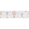 Hot AS-Creation A.S. Creation Vlies-Bordüre Ballons 5 m x 0,13 m Beige-Rosa-Blau FSC®