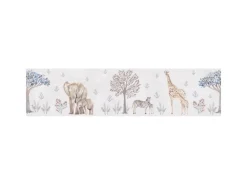 AS-Creation A.S. Creation Vlies-Bordüre Tiere 5 m x 0,13 m Beige-Grau-Blau FSC®