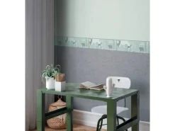 AS-Creation A.S. Creation Vlies-Bordüre Waldtiere 5 m x 0,17 m Grün-Weiß-Braun FSC®