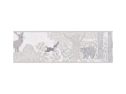 AS-Creation A.S. Creation Vlies-Bordüre Waldtiere 5 m x 0,17 m Braun-Creme-Weiß FSC®