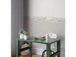 AS-Creation A.S. Creation Vlies-Bordüre Waldtiere 5 m x 0,17 m Braun-Creme-Weiß FSC®