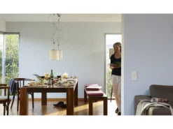 AS-Creation A.S. Creation Vliestapete Liberte Uni FSC® Blau