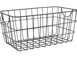 Aufbewahrungskorb Midnight Mystery Metall 33 cm x 21 cm x 15 cm Schwarz