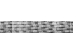 Outlet Aufkleber reflekt. Leuchtbakenstreifen "Wabenoptik" 45 cm x 5 cm