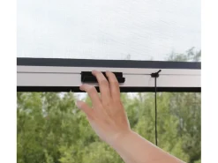 Avosdim Insektenschutzrollo für Fenster Aluminium 100cm x 160cm Weiß