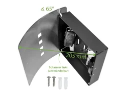 Sale Banjado Design Schlüsselkasten Aus Edelstahl Für 10 Schlüssel 24x21,5x7cm Mit Magnetverschluss Motiv London Red Telephone