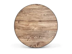 Best Banjado Magnettafel Rund Größe 47cm Magnetwand Schwarz Aus Metall Magnetpinnwand Pinnwand Motiv Maserung