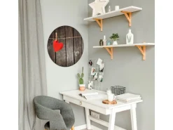 Online Banjado Magnettafel Rund Größe 47cm Magnetwand Schwarz Aus Metall Magnetpinnwand Pinnwand Motiv Kurznachricht