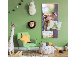 Online Banjado Magnettafel 37x78cm Magnetwand Weiß Aus Metall Magnetpinnwand Pinnwand Inkl. 4 Magnete Motiv Eichhörnchen