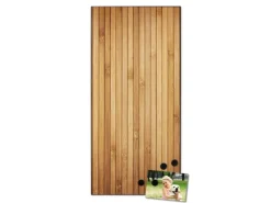 Clearance Banjado Magnettafel 37x78cm Magnetwand Schwarz Aus Metall Magnetpinnwand Pinnwand Inkl. 4 Magnete Motiv Bambusholz