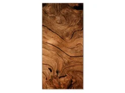 Banjado Magnettafel 37x78cm Magnetwand Silber Aus Metall Magnetpinnwand Pinnwand Inkl. 4 Magnete Motiv Trockenes Holz