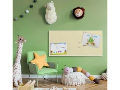 Best Banjado Magnettafel 78x37cm Magnetwand Weiß Aus Metall Magnetpinnwand Pinnwand Inkl. 4 Magnete Motiv Beige