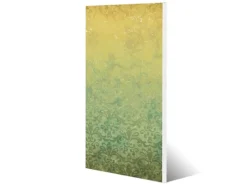 Hot Banjado Magnettafel 37x78cm Magnetwand Weiß Aus Metall Magnetpinnwand Pinnwand Inkl. 4 Magnete Motiv Vintage Messing