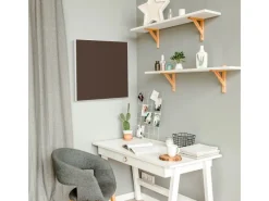 Hot Banjado Magnettafel 50x50cm Magnetwand Weiß Aus Metall Magnetpinnwand Pinnwand Inkl. 4 Magnete Motiv Schokobraun