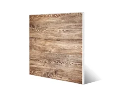 Banjado Magnettafel 50x50cm Magnetwand Weiß Aus Metall Magnetpinnwand Pinnwand Inkl. 4 Magnete Motiv Maserung