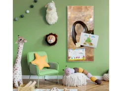 Online Banjado Magnettafel 37x78cm Magnetwand Silber Aus Metall Magnetpinnwand Pinnwand Inkl. 4 Magnete Motiv Schlüssel