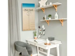 Hot Banjado Magnettafel 37x78cm Magnetwand Silber Aus Metall Magnetpinnwand Pinnwand Inkl. 4 Magnete Motiv Postkarte