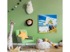 Clearance Banjado Magnettafel 50x50cm Magnetwand Weiß Aus Metall Magnetpinnwand Pinnwand Inkl. 4 Magnete Motiv Traktor