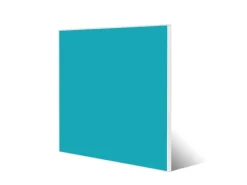 Banjado Magnettafel 50x50cm Magnetwand Weiß Aus Metall Magnetpinnwand Pinnwand Inkl. 4 Magnete Motiv Türkis