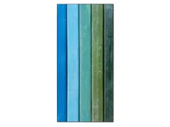 Banjado Magnettafel 37x78cm Magnetwand Schwarz Aus Metall Magnetpinnwand Pinnwand Inkl. 4 Magnete Motiv Regenbogenfarben