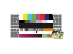 Discount Banjado Magnettafel 78x37cm Magnetwand Weiß Aus Metall Magnetpinnwand Pinnwand Inkl. 4 Magnete Motiv Testbild