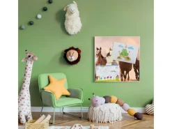 Online Banjado Magnettafel 50x50cm Magnetwand Weiß Aus Metall Magnetpinnwand Pinnwand Inkl. 4 Magnete Motiv Mongolische Stimmung