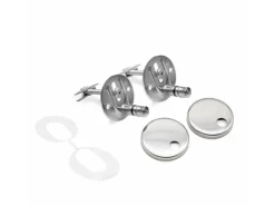 Banjado Premium Toilettendeckel Mit Absenkautomatik WC-Sitz Soft Close Hygienischer Klodeckel Duroplast Mit Motiv Florale Tapete