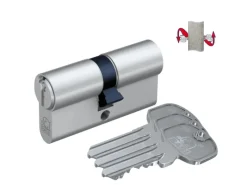 Discount Basi - AS - Profil-Doppelzylinder - 35/85 mm - Verschiedenschließend - Not- und Gefahrenfunktion