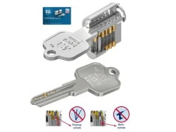 Sale Basi - V55 - Profil-Doppelzylinder - 30/30 mm - Verschiedenschließend - Not- und Gefahrenfunktion