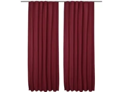 Beautissu Amelie TK Vorhang mit Kräuselband 140x245cm 2tlg