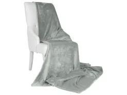 Discount Beautissu Aurelia Decke 220x240cm Hellgrau