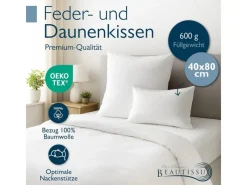 Outlet Beautissu BeauNuit FK Kopfkissen 40x80cm Weiß