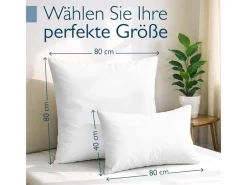 Outlet Beautissu BeauNuit FK Kopfkissen 40x80cm Weiß