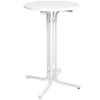 Beautissu Bellini Stehtisch Ø70x110cm Weiß