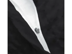 Online Beautissu Meline Bettbezug 135x200cm + Kissenbezug 40x80cm Seersucker 2tlg Schwarz