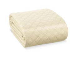 Beautissu Olivia Tagesdecke 220x240cm Creme