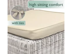 Beautissu Pia Stuhlkissen 45x40x5cm 4tlg