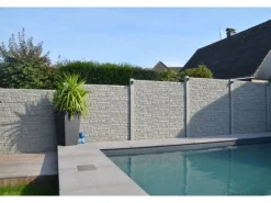 Hot Beckers Betonzaun Acrylfarbe 5 l Steingrau