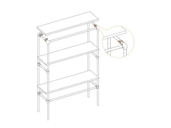 Befestigungsring für Stahlrohr Ø 2,7 cm
