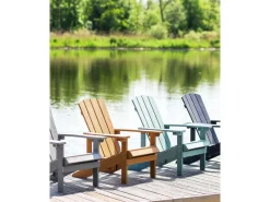 Best Beliani Gartenstuhl 88x75x88 Blau