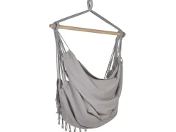Best Beliani Hängesessel 152x122x152 Grau