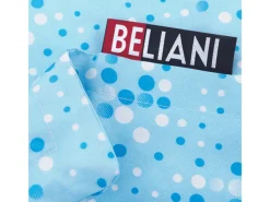 New Beliani Sitzsack FUZZY Hell 140x180x20 Blau
