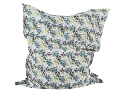 Beliani Sitzsack FUZZY Marineblau 140x180x20 Bunt