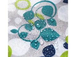 Beliani Sitzsack FUZZY Marineblau 140x180x20 Bunt