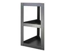 Bellissa Pflanzregal Triangolo Dreieckig Anthrazit-Metallic 71cm x 35cm x 35cm