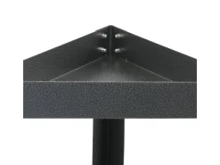 Bellissa Pflanzregal Triangolo Dreieckig Anthrazit-Metallic 71cm x 35cm x 35cm