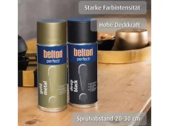 Clearance belton Buntlack Perfect Gold Metal Seidenmatt 150 ml Gold Metallic